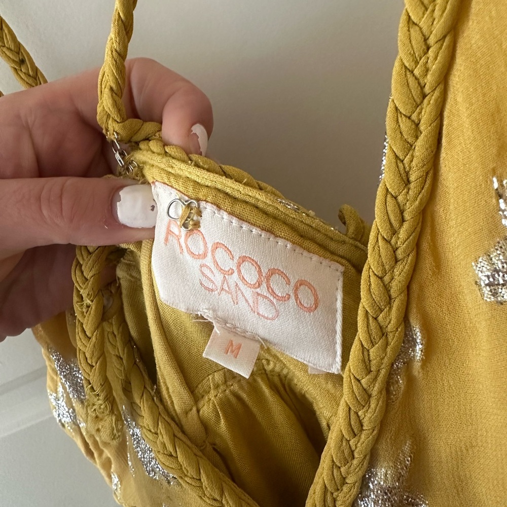 ROCOCO SAND, Size M - VEGA DRESS IN YELLOW - Picture 6 of 14